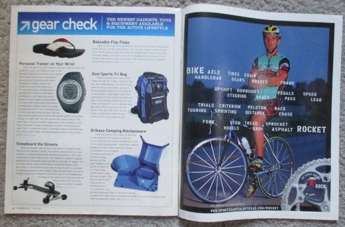 TEXAS CITYSPORTS MAGAZINE Vol.2, No.6 (June 2005) Lance Armstrong cover -Cycling - Picture 7 of 7