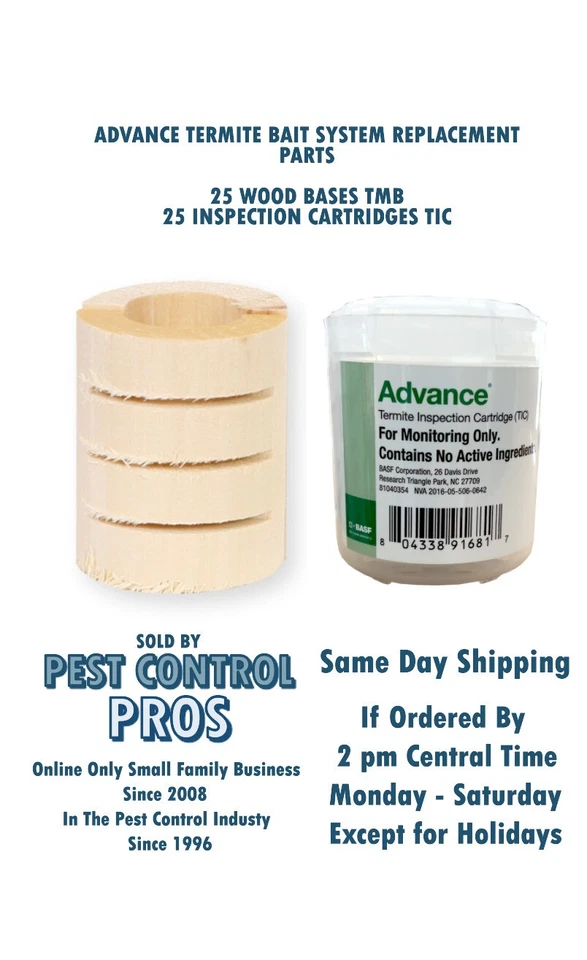 Advance Termite Inspection Cartridge (tic) 10pk US SELLER