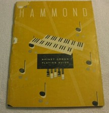 Hammond Spinet Organ Owners Playing Guide 1959