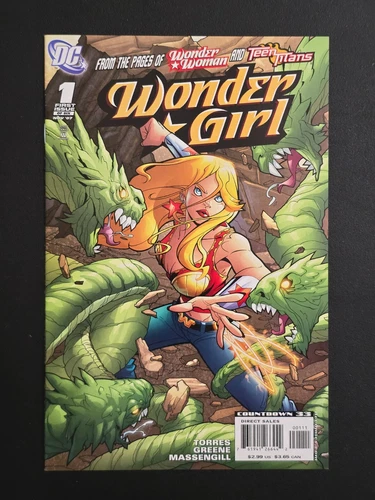DC Comics Wonder Girl #1 November 2007 Sanford Greene Cover