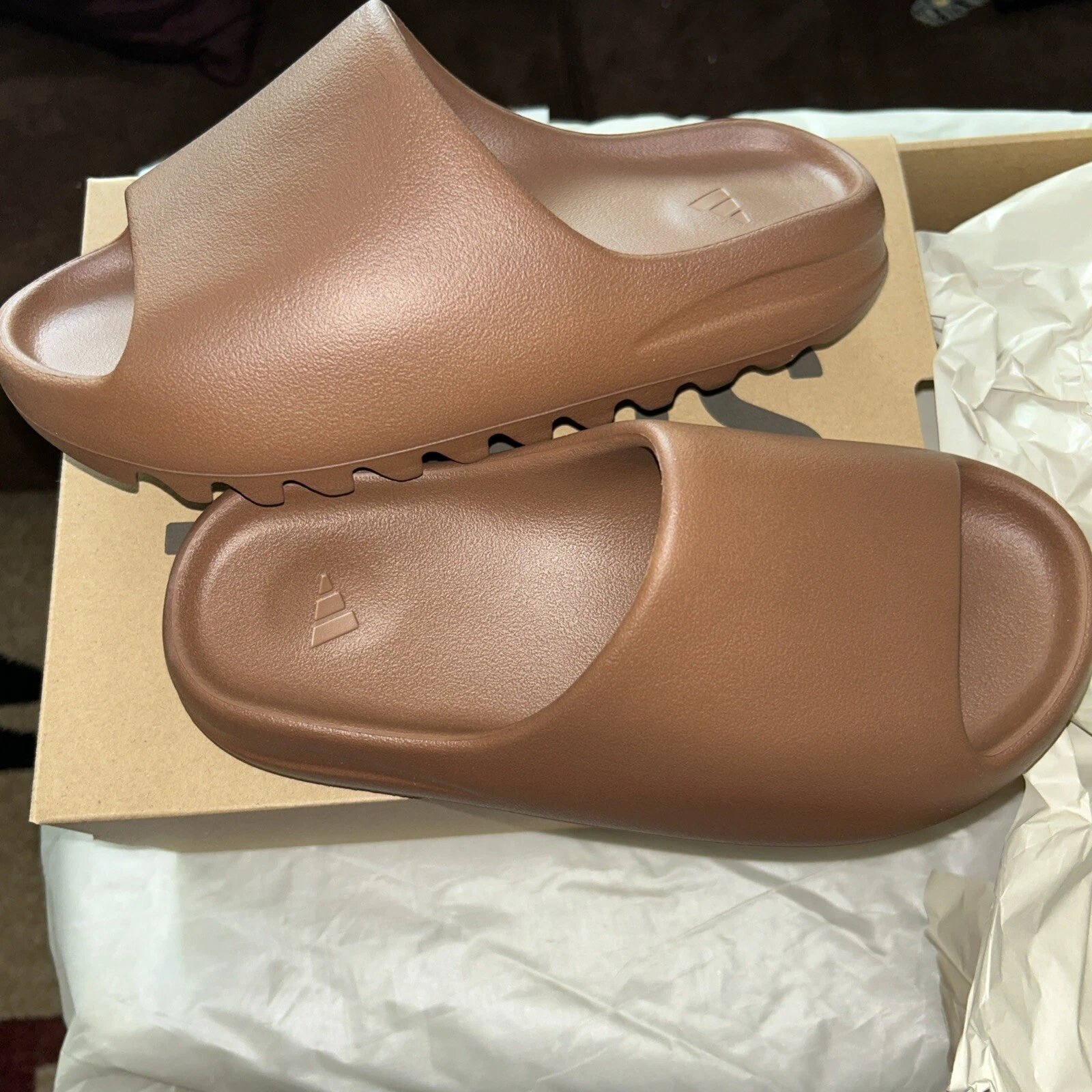 Taglia 8 Adidas Yeezy Slide Marrone