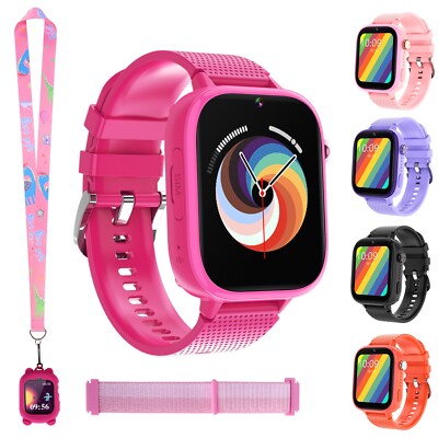Kinder Smartwatch GPS SOS Notruf mit Telefonfunktion Armbanduhr Video Phone Call