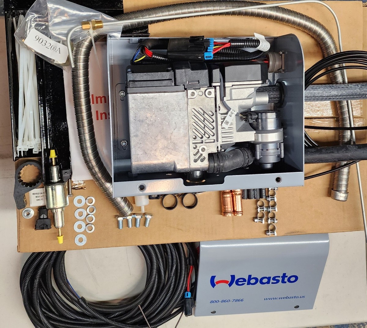 Webasto Thermo Top C coolant antifreeze heater 12V diesel semi rv truck |  eBay