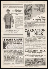 1912 Guiterman Bros St. Paul Minnesota Summit Town Country Coat Vintage Print Ad