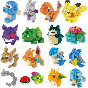 Mini Regali Di Natale.Blocchi Di Pokemon Mini Regali Di Natale Toys Figure Pikachu Snorlax Con Scatola Ebay