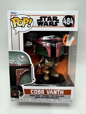 Funko Pop! Star Wars: Mandalorian Marshal Cobb Vanth con figura de vinilo Chase #484