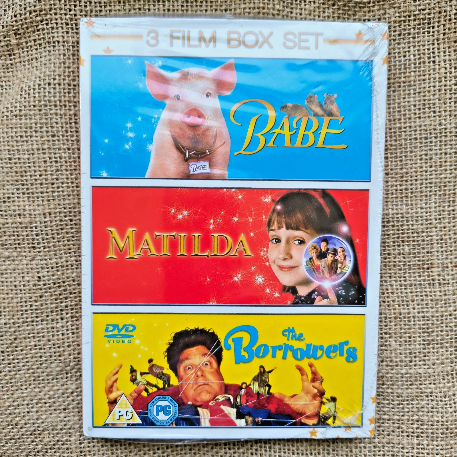 Babe The Borrowers Matilda (Box Set) (DVD, 2009) 3 Film DVD Box Set
