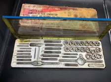 40-Piece Tap and Die Set Tungsten Alloy Steel Japan