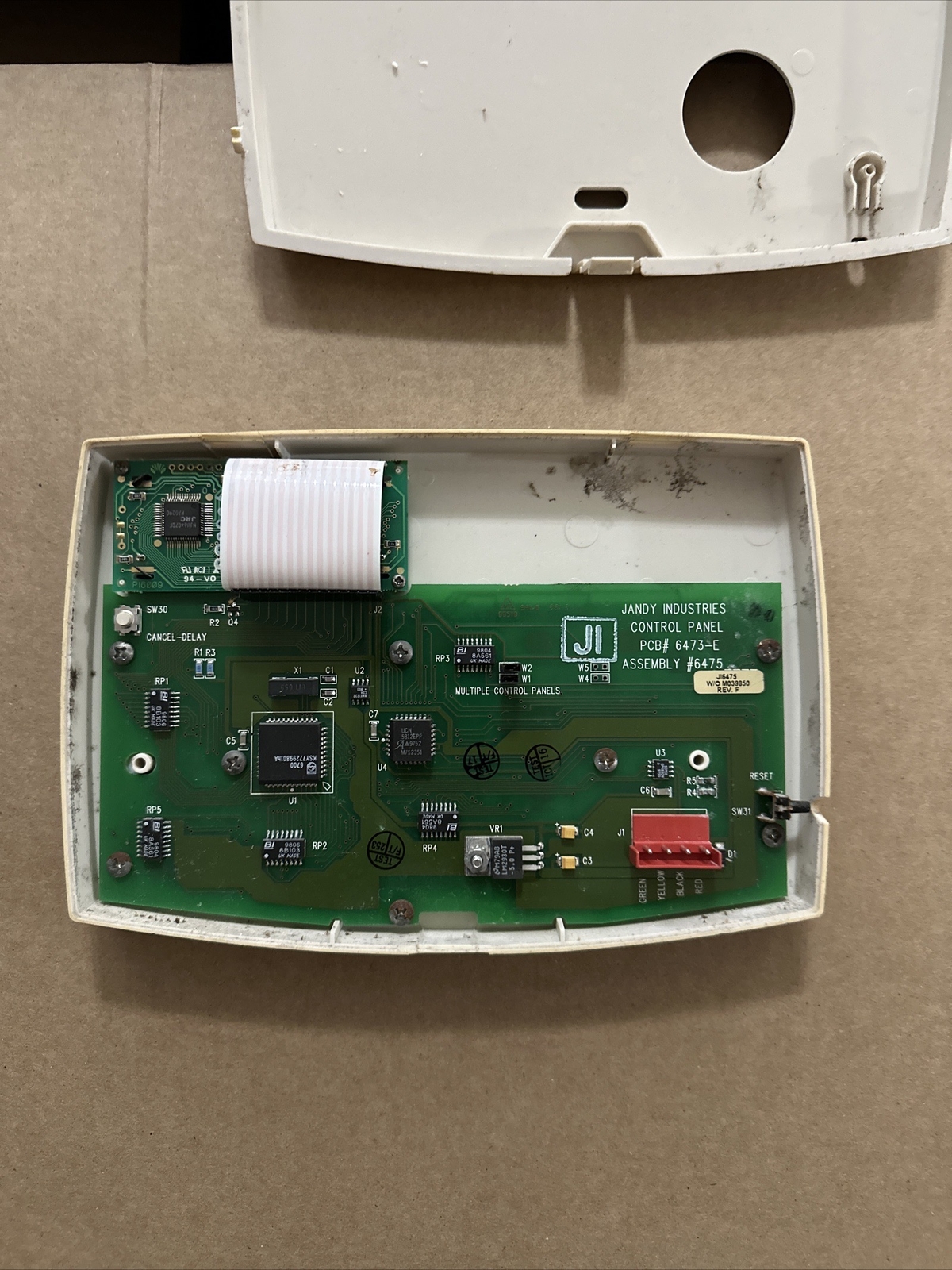 Jandy AquaLink Rs4 Indoor Control Panel 6473E 6475 For Parts Or Repair