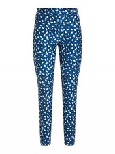 J.Lindeberg Women's Pia Print Golf Pant GWPA05350 O440 Blue Waist 27" NEW
