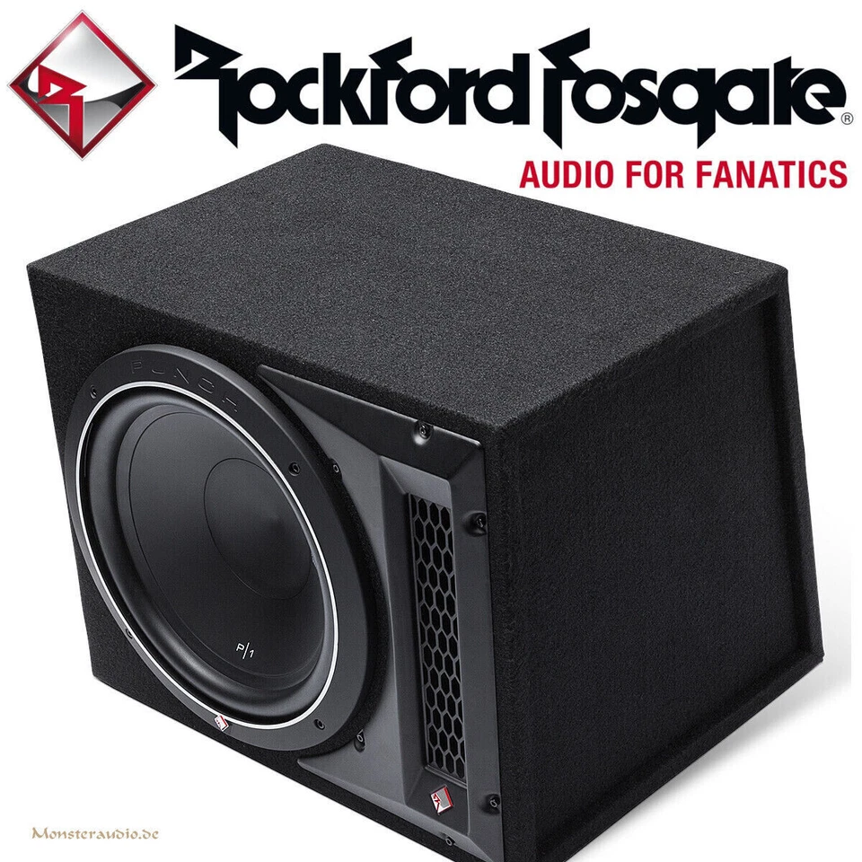 Rockford Fosgate Punch P1 500Watt 30cm Auto Subwoofer Bassbox Bassreflex P1-1X12 - Bild 2 von 3