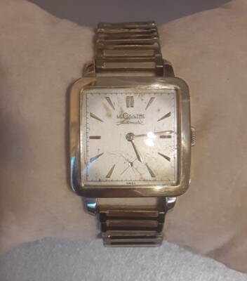 Vintage LeCoultre Automatic 10k Gold Filled Bumper Caliber P812