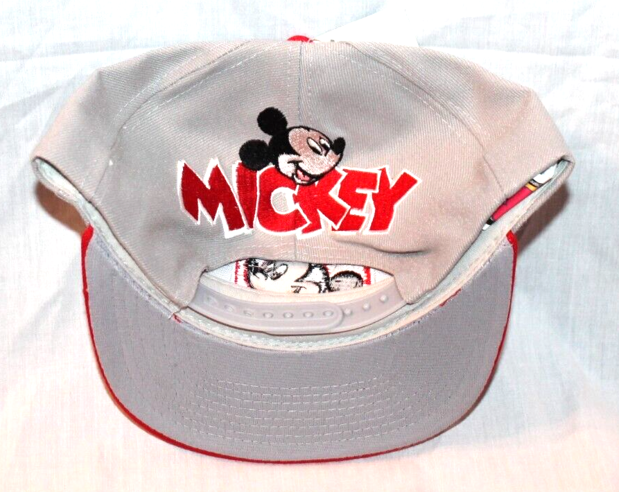 NEW WITH TAGS DISNEY MICKEY MOUSE UNLIIMITED VINTAGE 90'S SNAPBACK CAP ...