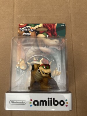 Bowser Amiibo Nintendo Super Smash Bros Wii U Figure - BRAND NEW!