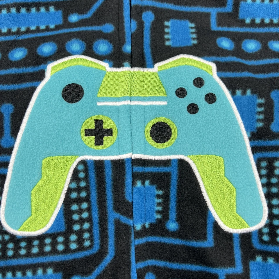 Pijama micro polar Cudl Duds para niños, talla XS (4/5) Foto 3 de 4