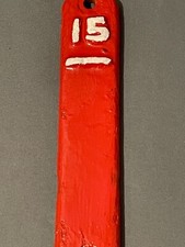 LNWR London and North Western Railway Signal Box Lever Plate Cast Iron " 15 / "