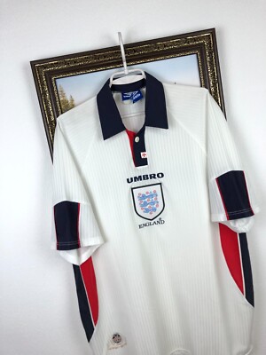 England Home football shirt 1997 Soccer Umbro Jersey Mens Trikot