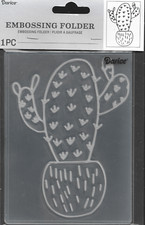 DARICE 4.25 x 5.75 embossing folder CACTUS