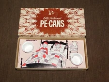 VINTAGE 1967 FISHLOVE & CO FUNNY NOVELTY GIFT OLD FASHIONED PE-CANS