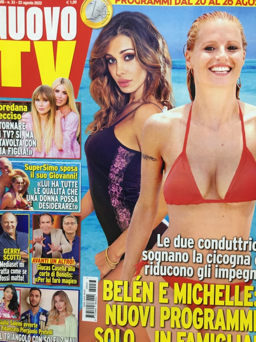 Nuovo Tv 2022 Hunziker-Belen Rodriguez,Vanessa