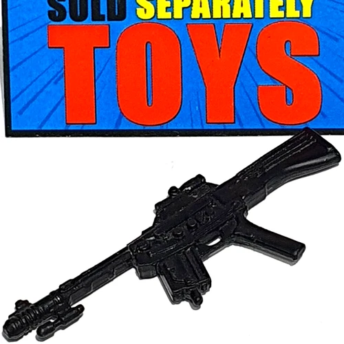 Vtg GI Joe Sci Fi RIFLE gun v1 original 1986 Laser Trooper weapon accessory