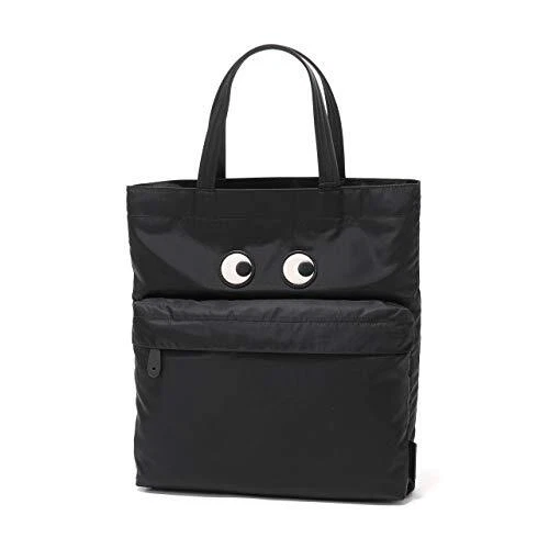Anya Hindmarch Eyes 100977 5050925100977 Nylon Tote Bag Black