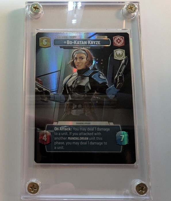 Bo-Katan Kryze Showcase Foil - SHD 274 NM - Star Wars Unlimited