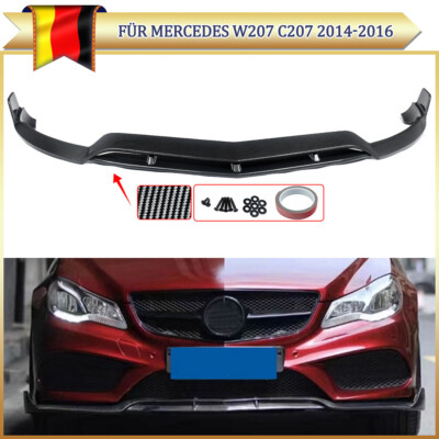 Frontspoiler Für Mercedes E-Klasse W207 C207 2014 Sport Frontschürze Carbon Look