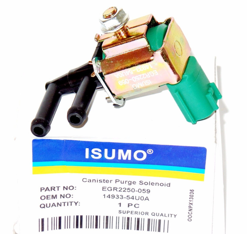 Vapor Canister Vent Solenoid EGR Valve W/ Connector Fits: Infiniti & Nissan - Picture 3 of 8