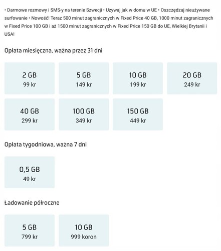 Telenor 100 GB Fastpris Voucher kod doładowanie TopUp code 349 SEK - Zdjęcie 4 z 4