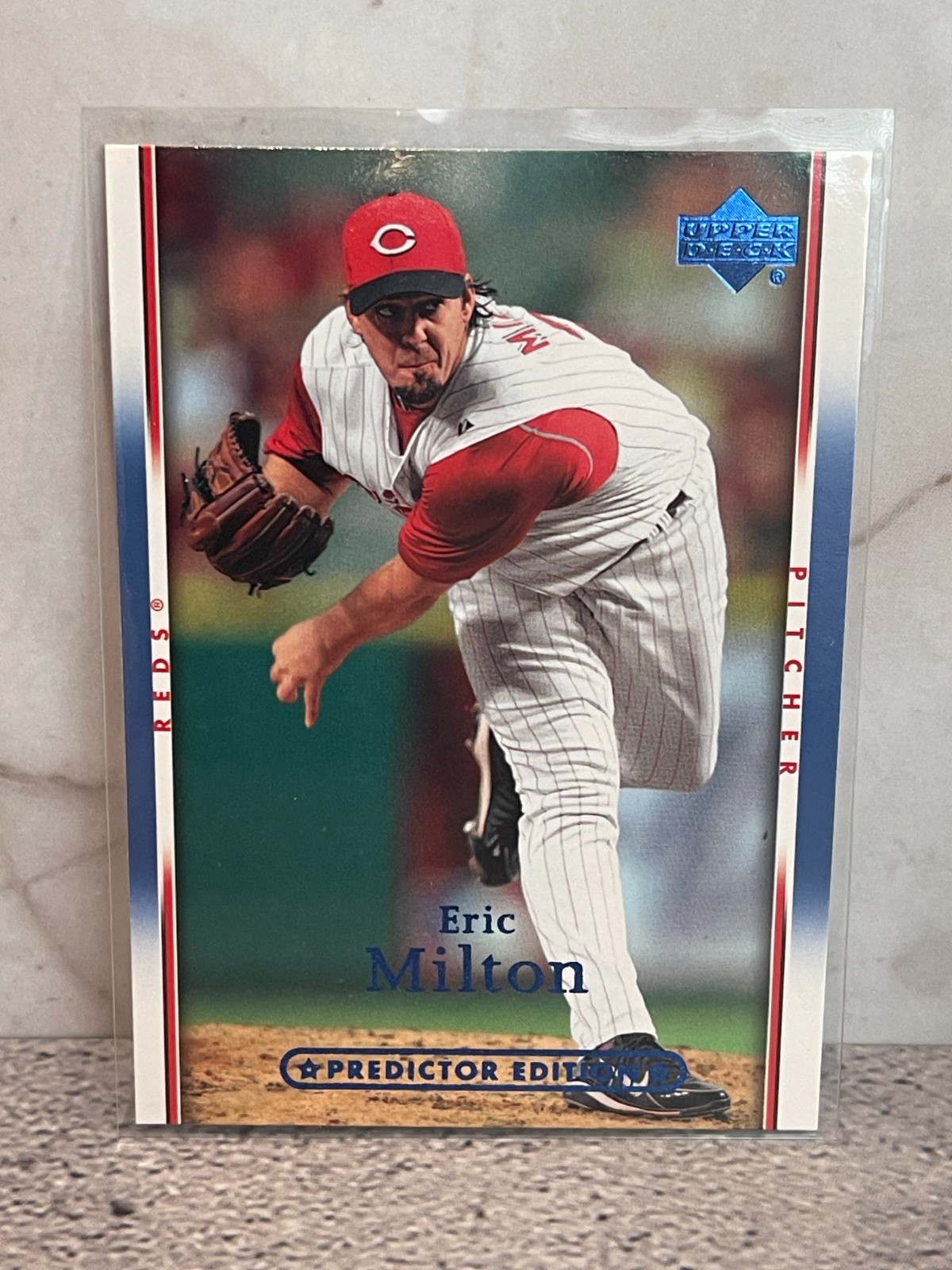 2007 Upper Deck Predictor Blue (Rare Parallel)  #302 Eric Milton