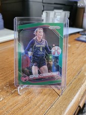 Sophie Cunningham 2025 WNBA Panini Prizm GREEN PRIZM #63 Fever