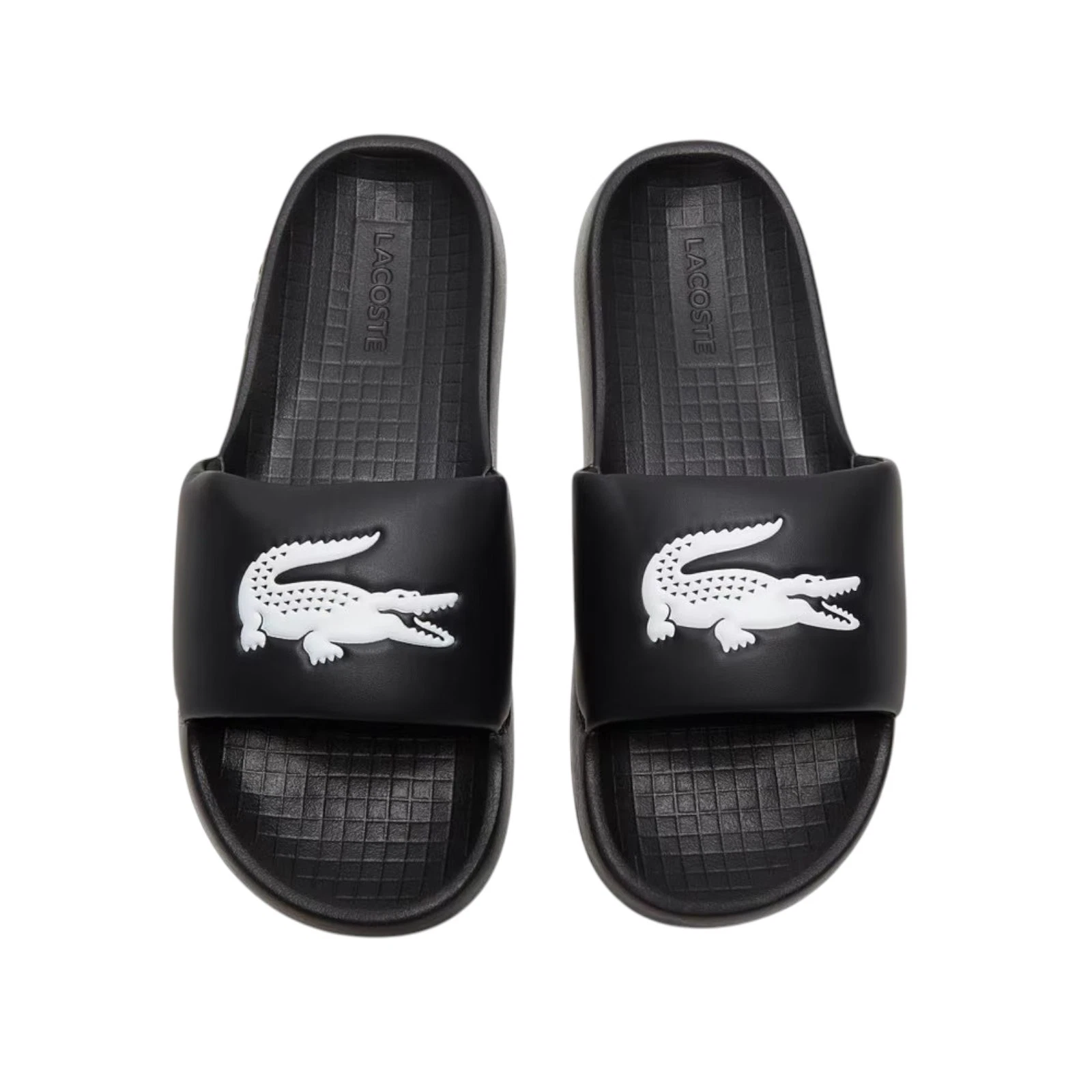Lacoste Mens Sliders Black Serve Slide 1.0 Size UK 7 8 9 10 11
Opens in a new window or tab