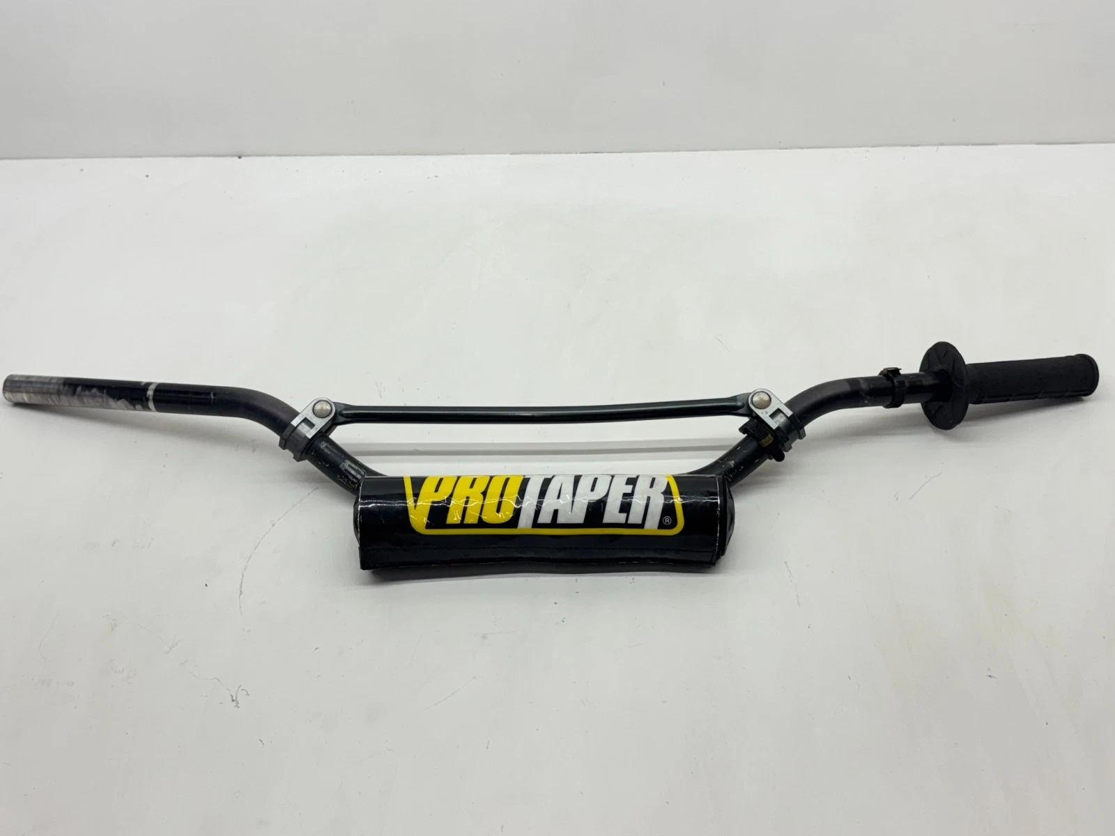 2002 Suzuki RM125 ProTaper Handlebars 7/8 inch Handle Bar Black w/ Bar Pad