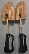Vintage Florsheim Cedar Shoe Trees Pair Rochester Shoe Tree Co Men's Medium