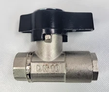 MTM Hydro 3/8" Premium Plated Brass Ball Valve 20.0032 Veloci SoftWash DN10