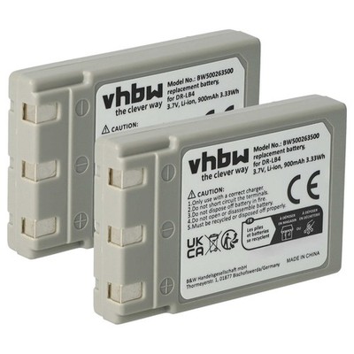 2x Akku für Concord 4342z 750mAh 3,7V