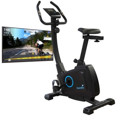 Skandika Ergometer Bragi Heimtrainer 7 kg Schwungmasse Kinomap Indoor-Fahrrad