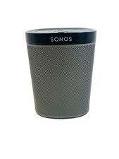 SONOS PLAY 1 WIRELESS SMART HOME SPEAKER BLACK WI-FI  POWER CORD TESTED WORKS
