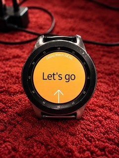 SAMSUNG GALAXY WATCH SM R800 46MM BLUETOOTH SMARTWATCH BLACK/SILVER GPS