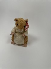 TY Beanie Baby - PELLET the Hamster 5.5 inch - MWMTs Stuffed Animal Toy