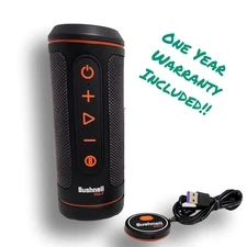Excellent Bushnell Wingman 2 Bluetooth GPS Golf Speaker BUNDLE w/ 1-YR Warranty