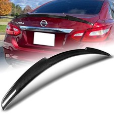 for Nissan Altima 2016-2018 Real Carbon Fiber V-Style Trunk Spoiler Wing