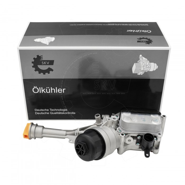 Radiateur refroidisseur d'huile moteur boîtier filtre Alfa Romeo Mito Lancia Ypsilon