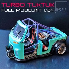1:24 Scale Turbo TUK TUK Full Model Kit, Resi...
