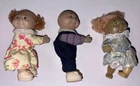 Cabbage Patch Kid Pencil Hugger Lot (3) Doll Vintage 1980s