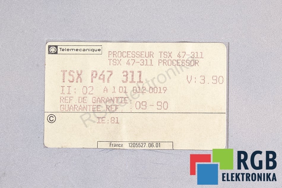 TSXP47311 TELEMECANIQUE - Reconditionné - Garantie 24 mois