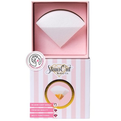 StansOut Memory Foam Makeup Sponge   No-Water-Needed Blender for Liquid, Crea...