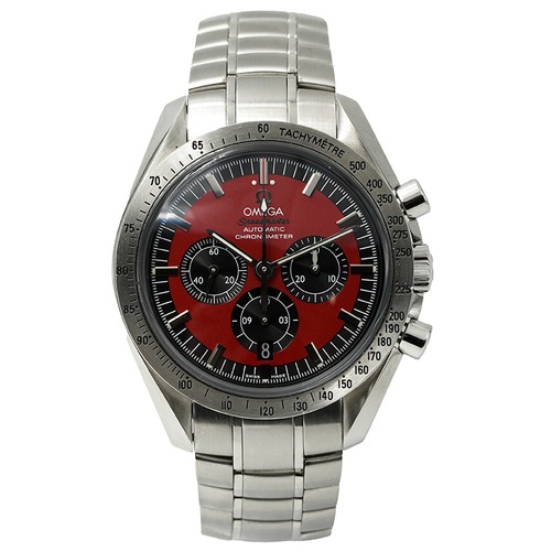 Omega Speedmaster Legend Schumacher 3506.61.00 42mm Red Dial Serviced '26