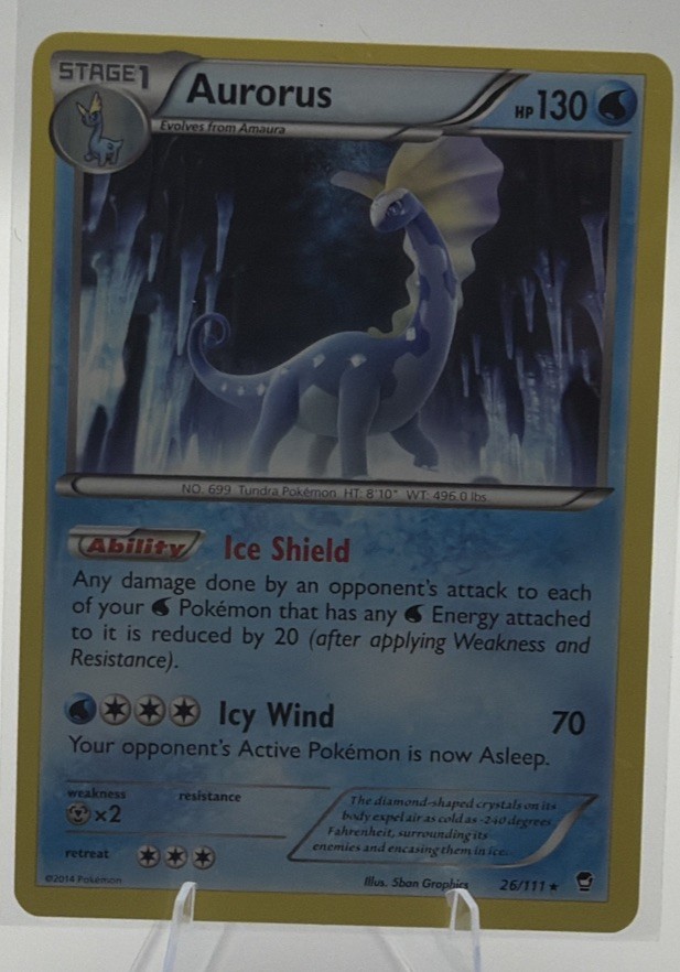 Aurorus #26 Pokemon XY:Pokemon Furious Fists